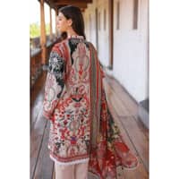 Lawn Unstitched Digital Printed Suit CL-32340 3PC - image 5