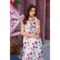 Lawn Unstitched Digital Printed Suit CL-32231 3PC - image 5