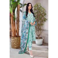 Lawn Unstitched Digital Printed Suit CL-32213 3PC - image 2