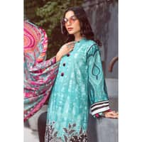 Lawn Unstitched Digital Printed Suit CL-32155 3PC - image 5