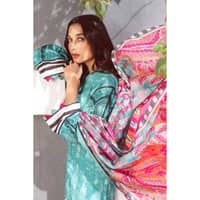 Lawn Unstitched Digital Printed Suit CL-32155 3PC - image 4