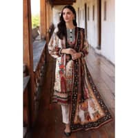 Lawn Unstitched Digital Printed Suit CL-32159 3PC - image 3
