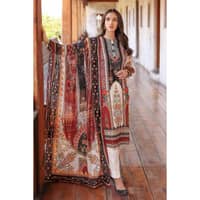 Lawn Unstitched Digital Printed Suit CL-32159 3PC - image 2