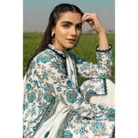 Lawn Unstitched Digital Printed Suit CL-32250A 3PC - image 5