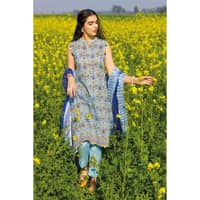 Lawn Unstitched Printed Suit CL-32295B 3PC - image 2