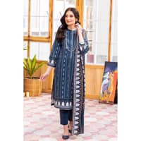 Lawn Unstitched Printed Suit CL-32388A 3PC - image 3
