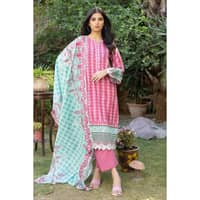 Lawn Unstitched Printed Suit CL-32294A 3PC - image 5
