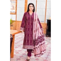 Lawn Unstitched Printed Suit CL-32296A 3PC - image 3