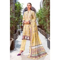 Lawn Unstitched Printed Suit CL-32261B 3PC - image 2