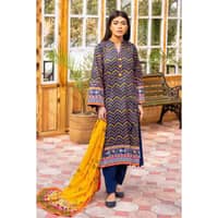 Lawn Unstitched Printed Suit CL-32297A 3PC - image 3