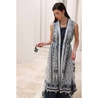 Lawn Unstitched Suit With Denting Lawn Dupatta DN-32046 3PC - image 3