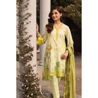 Lawn Unstitched Digital Printed Suit CL-32246 3PC - image 4