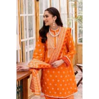 Lawn Unstitched Lacquer Printed Suit CL-32430A 3PC