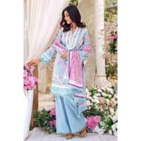 Lawn Unstitched Digital Lacquer Printed Suit CL-32376 3PC - image 4