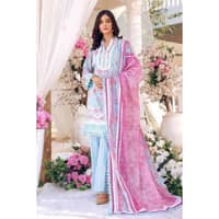 Lawn Unstitched Digital Lacquer Printed Suit CL-32376 3PC - image 2