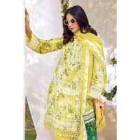 Lawn Unstitched Digital Lacquer Printed Suit CL-32378 3PC