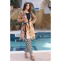 Lawn Suit Unstitched Digital Printed Shirt Trouser TL-32017 2PC - image 5