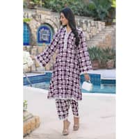 Lawn Unstitched Suit Shirt Trouser TL-32054 2PC - image 4