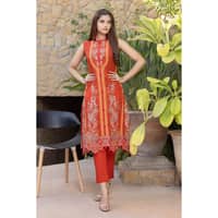 Lawn Glitter Printed Unstitched Suit TL-32019B 2PC - image 4