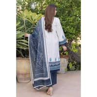 Lawn Unstitched Suit Shirt Dupatta TL-32058A 3PC - image 3