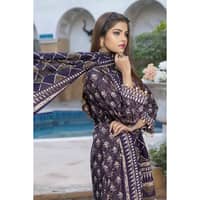 Lawn Unstitched Suit Shirt Dupatta TL-32059A 2PC - image 5