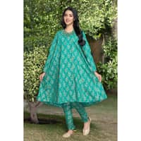 Lawn Suit Unstitched Gold Printed Shirt Trouser TL-32047 2PC - image 4