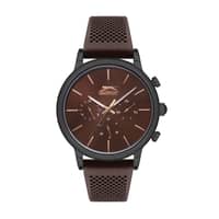Slazenger Gents Stainless Steel Watch SL.09.2030.2.04 Brown