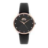Slazenger Ladies Stainless Steel Watch SL.09.2051.3.04 Black