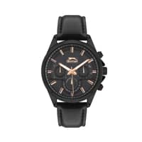 Slazenger Gents Stainless Steel Watch SL.09.2067.2.03 Black