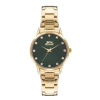 Slazenger Ladies Stainless Steel Watch SL.09.2071.3.03 Green
