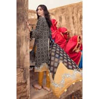 Chunri Lawn Unstitched Suit CL-32095B - image 5