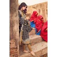 Chunri Lawn Unstitched Suit CL-32095B - image 4