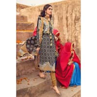 Chunri Lawn Unstitched Suit CL-32095B - image 3