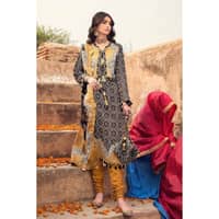 Chunri Lawn Unstitched Suit CL-32095B - image 2
