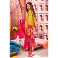 Chunri Lawn Unstitched Lacquer Printed Suit CL-32094A 3PC - image 4