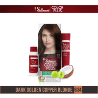 Stillman's Color Plus Hair Color with Cream & Developer 6.34 Dark Golden Copper Brown - image 2