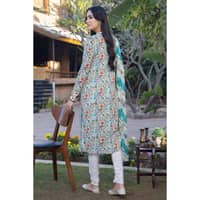 Lawn Unstitched Printed Suit with chiffon dupatta BM-32032 3PC - image 5