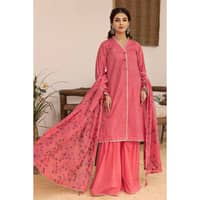 Lawn Glitter Printed Unstitched Suit with Gota Lace CL-32421 3PC - image 2