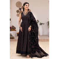 Lawn Glitter Printed Unstitched Suit with Gota Lace CL-32413 3PC - image 2