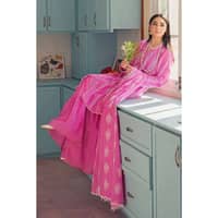 Lawn Lacquer Printed Lawn Unstitched Suit with Crochet Lace CL-32411 3PC - image 5