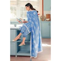 Lawn Lacquer Printed Lawn Unstitched Suit with Crochet Lace CL-32407 3PC - image 5