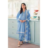 Lawn Lacquer Printed Lawn Unstitched Suit with Crochet Lace CL-32407 3PC - image 2