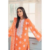 Lawn Lacquer Printed Lawn Unstitched Suit with Lace CL-32412 3PC - image 5