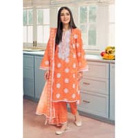Lawn Lacquer Printed Lawn Unstitched Suit with Lace CL-32412 3PC - image 2