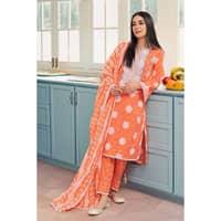 Lawn Lacquer Printed Lawn Unstitched Suit with Lace CL-32412 3PC