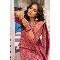 Glitter Printed Lawn Unstitched Suit CL-32533A 3PC - image 4