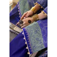 Glitter Printed Lawn Unstitched Suit CL-32534A 3PC - image 5