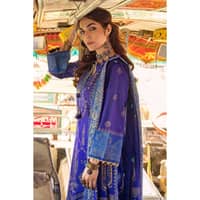 Glitter Printed Lawn Unstitched Suit CL-32534A 3PC - image 3
