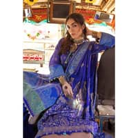 Glitter Printed Lawn Unstitched Suit CL-32534A 3PC