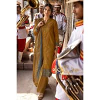 Glitter Printed Lawn Unstitched Suit CL-32537A 3PC - image 5